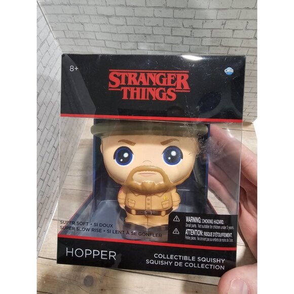 Stranger Things Other - Stranger Things Chief Hopper Squishy Figure Collectible New Orb Toys Netflix